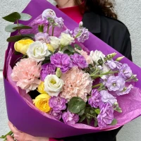 Author's bouquet “Romance” with peony rose